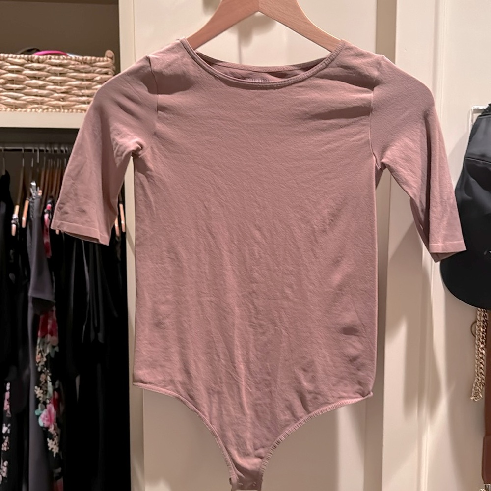 Intimately Free People Nude bodysuit, NWOT, XS/S